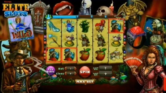Facebookspillet Elite Slots fra Zynga ruler på nettet