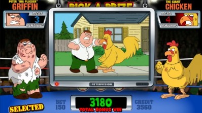 Sjekk ut spilleautomaten Family Guy