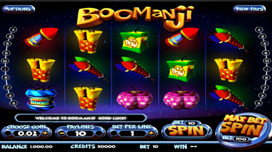 BetSoft treffer blink igjen med Boomanji