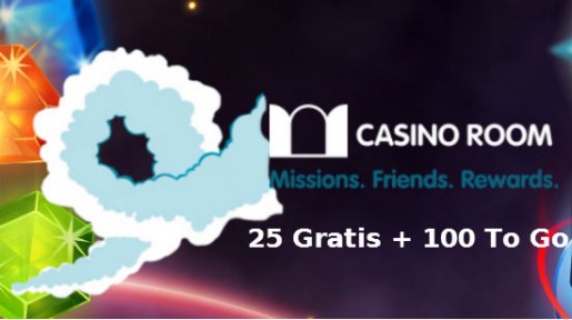 Casino Room deler ut 25 + 100 gratis spinn