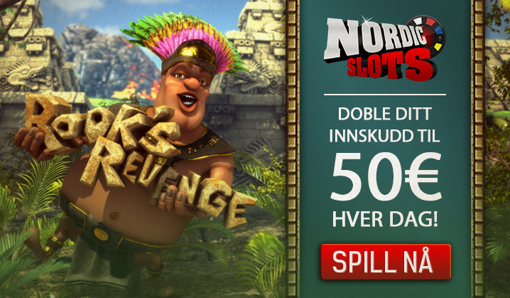 Få en 100% påfyllsbonus hver dag på NordicSlots