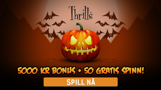 De store Halloween bonusene på Thrills!