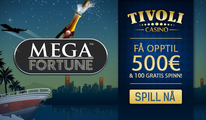 Mega Fortune-jackpot nå tilgjengelig hos Tivoli Casino