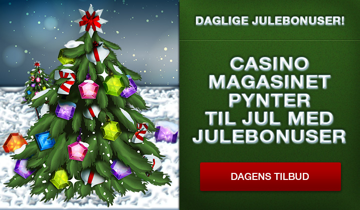 Julebonuser i massevis på CasinoMagasinet